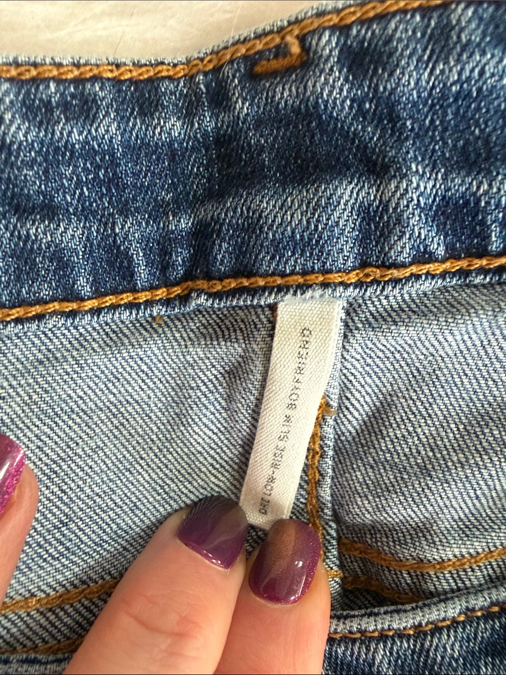 rag & bone Women's Boyfriend Jeans in Medium Blue - Picture 5 of 6